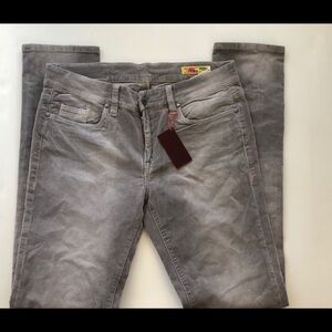 BLANK NYC Classique Skinny Gray Corduroy Jeans